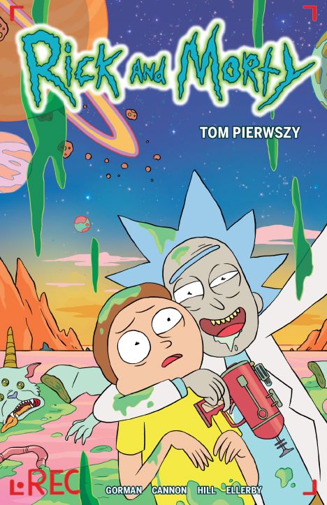 Rick and Morty - okładka 1 tomu
