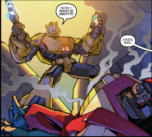 The Transformers: Robots in Disguise #2, "The World & Everything in It"