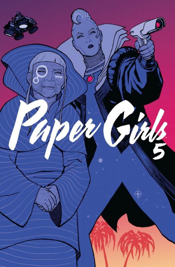 Paper Girls - tom 5 - okładka