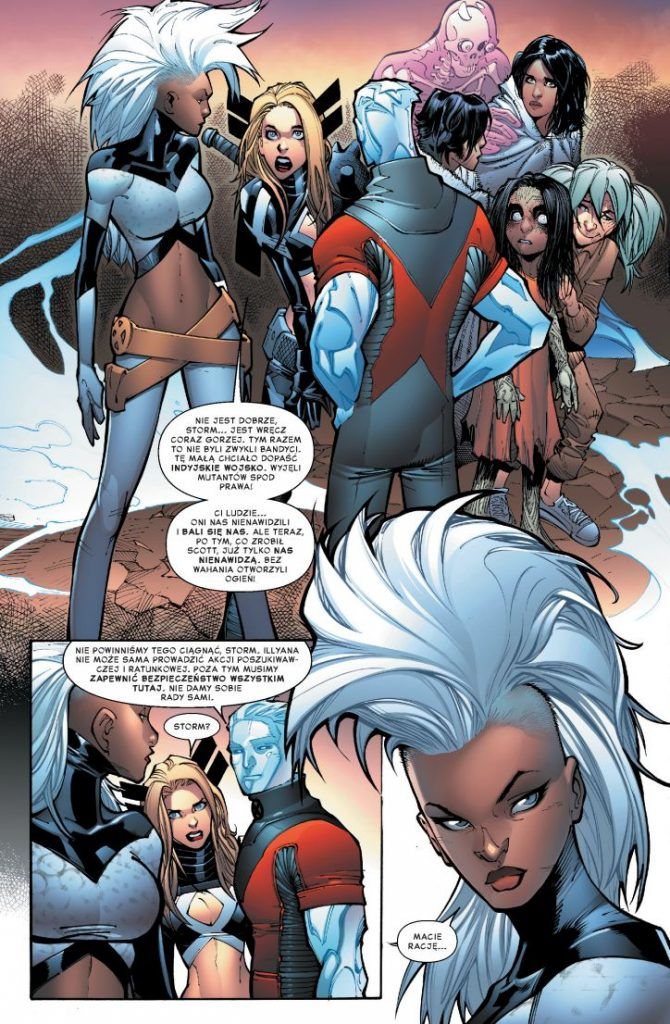 Extraordinary X-Men: Przystań X - tom 1 - przykładowa plansza