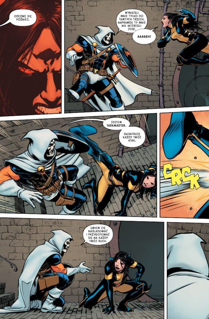 All-New Wolverine. Cztery siostry - przykładowa plansza