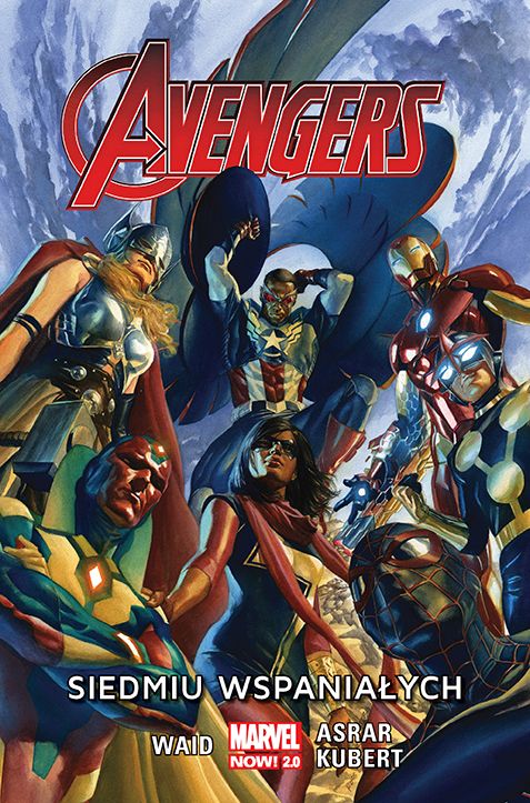 Avengers. Siedmiu wspaniałych - okładka