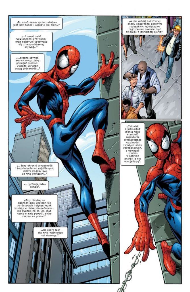 ultimate spider-man - tom 3 - przykładowa plansza