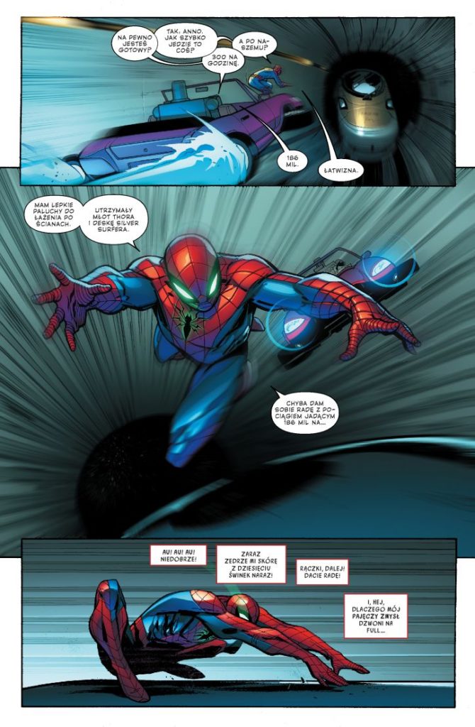 Amazing Spider-Man. Globalna sieć. Mroczne królestwo. Tom 2 - przykładowa plansza