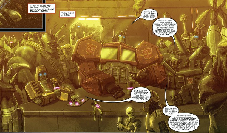 The Transformers: Robots in Disguise #6, "Syndromica (1)"