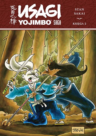 Usagi Yojimbo Saga - okładka
