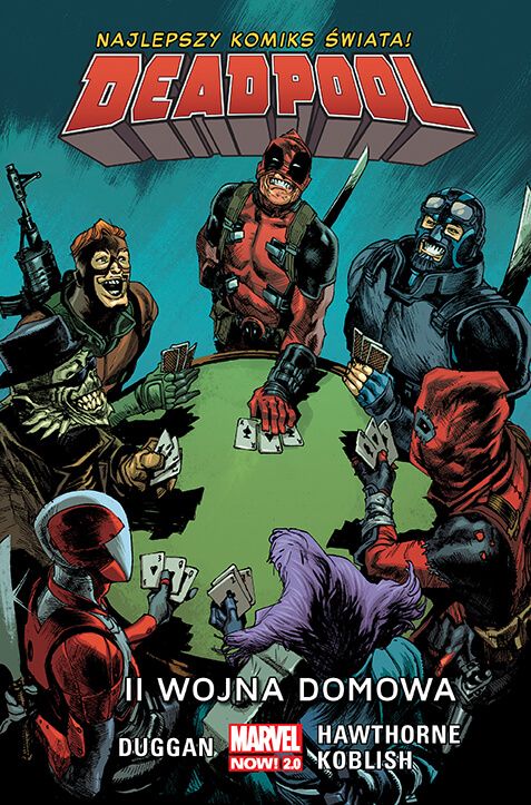 Marvel Now 2.0, Deadpool – II wojna domowa, tom 5 - okładka