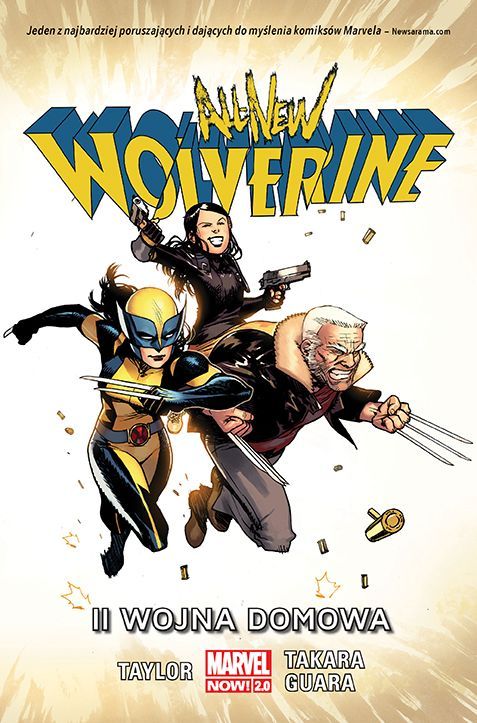 All New Wolverine II wojna domowa - przykładowa plansza