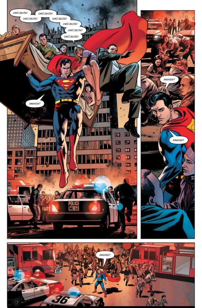 "Superman. Action Comics 2" - przykładowa strona