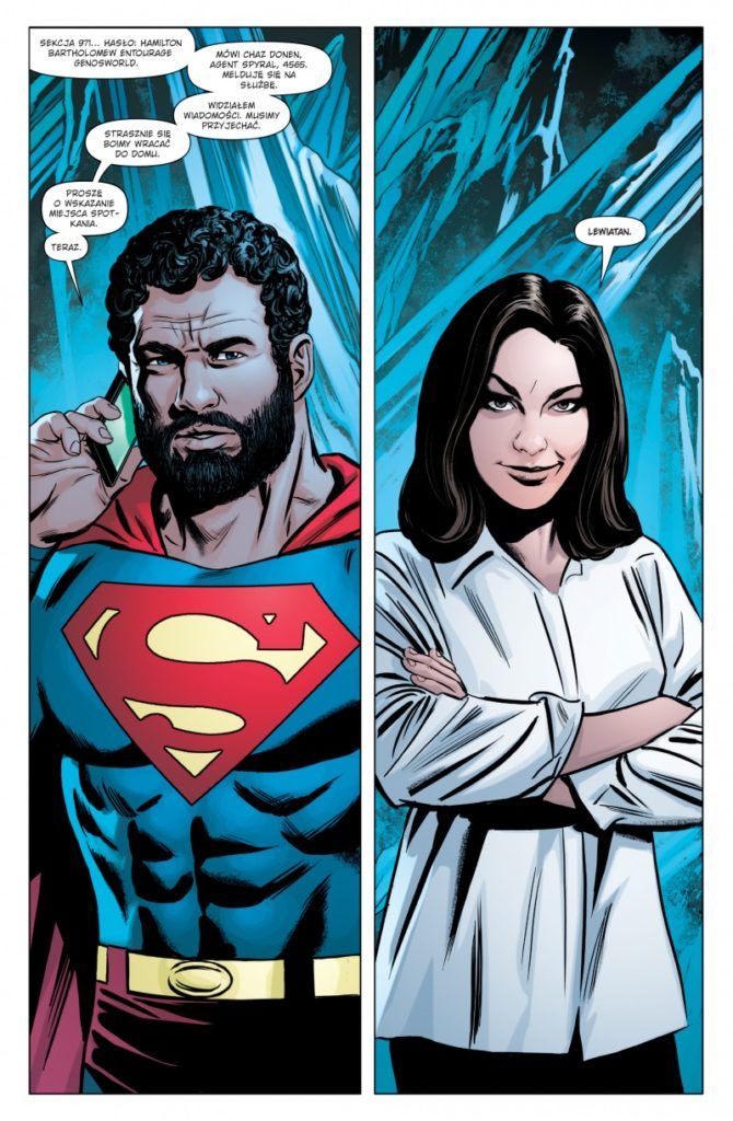 "Superman. Action Comics 2" - przykładowa strona