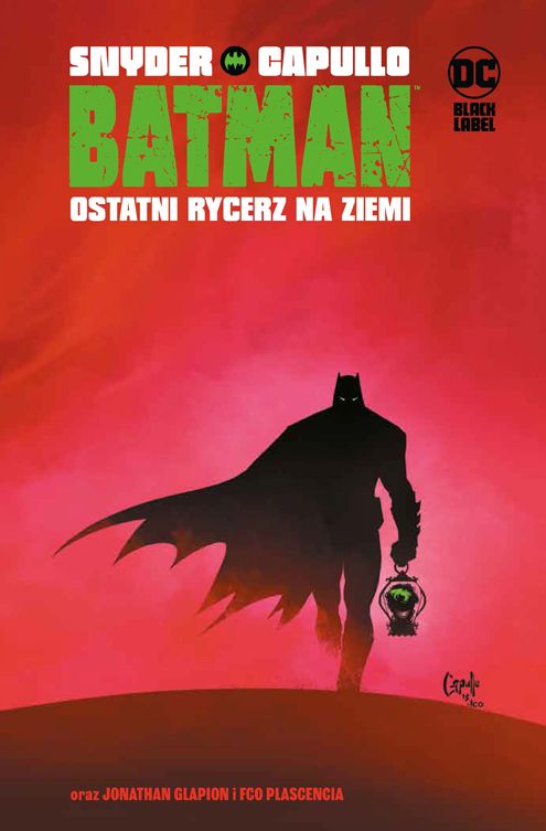 Batman, Ostatni rycerz na Ziemi - okładka