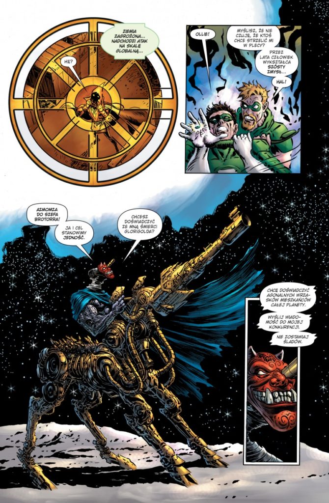 "Green Lantern 2" - przykładowa strona