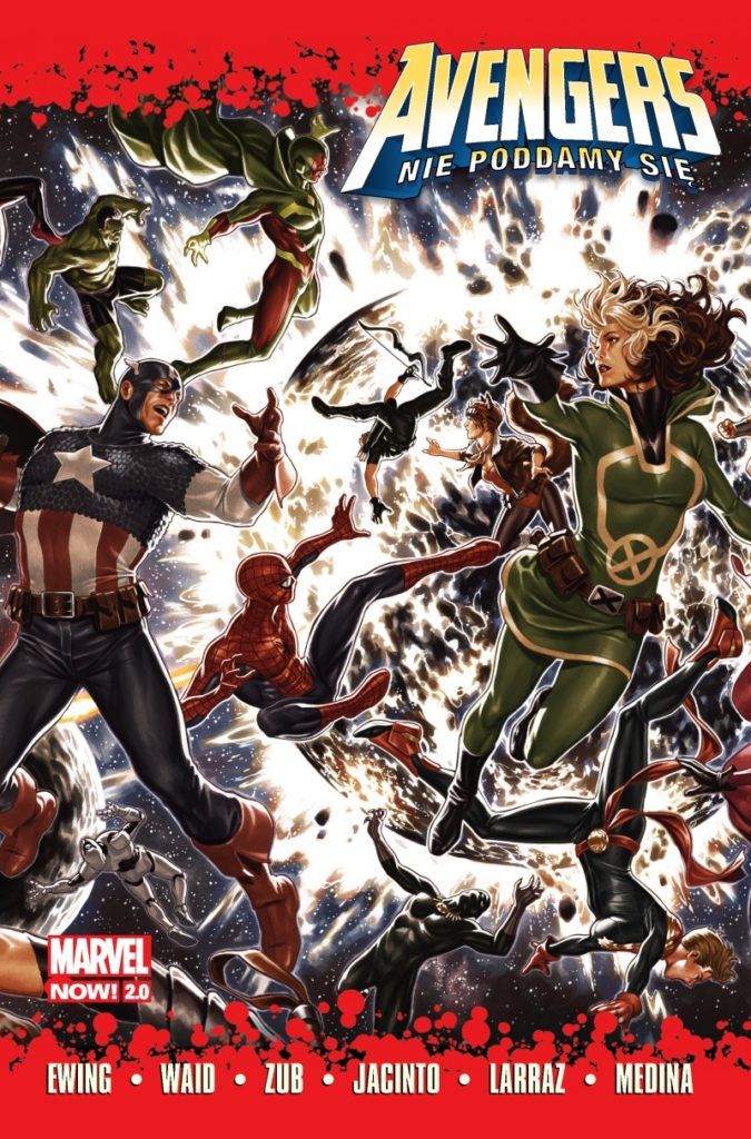 "Avengers: Nie poddamy się" - okładka