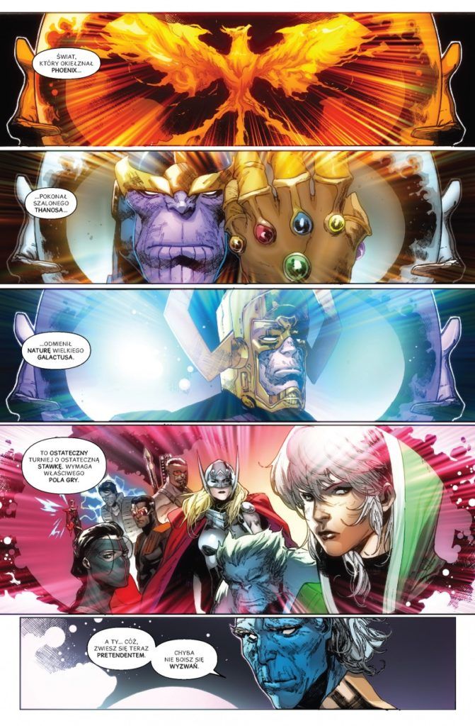 "Avengers: Nie poddamy się" - przykładowa strona