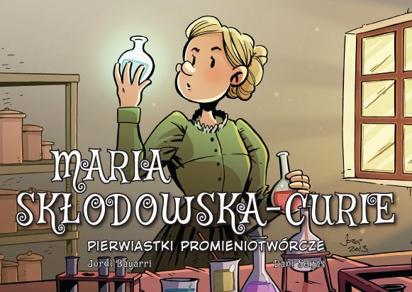 Maria Skłodowska-Curie - okładka