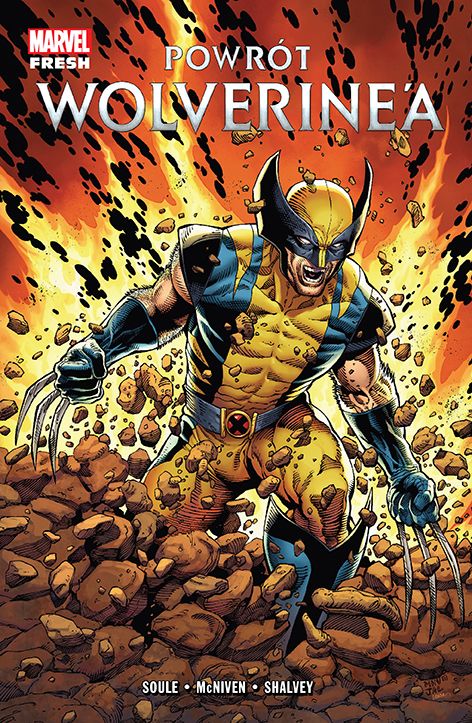 Powrót Wolverine'a - okładka