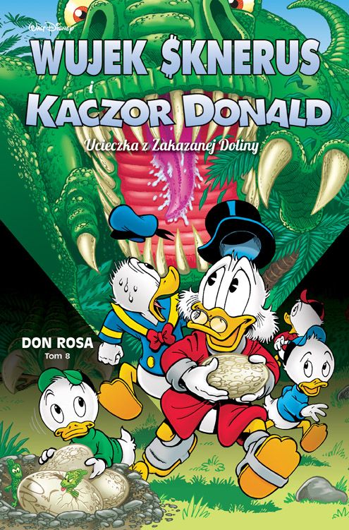Wujek Sknerus i Kaczor Donald, tom 8 - okładka