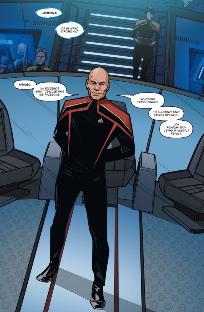 "Star Trek: Picard. Odliczanie" - przykładowa strona