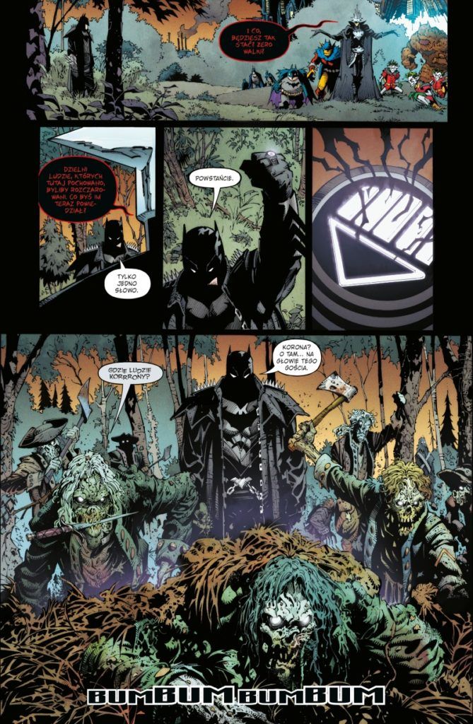 "Batman: Death Metal" - Tom 1 - przykładowa strona