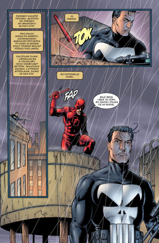 "Punisher. Marvel Knights" - Tom 1 - przykładowa strona