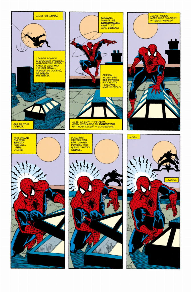 Spectacular Spider-Man - przykładowa strona