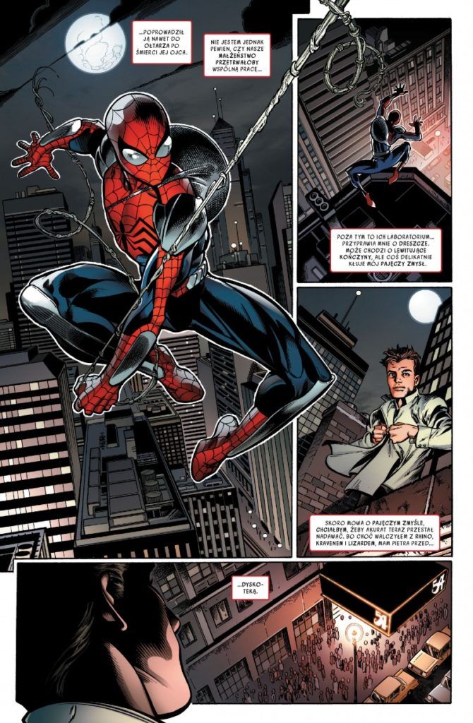 "Spider-Man. Historia życia" - przykładowa strona