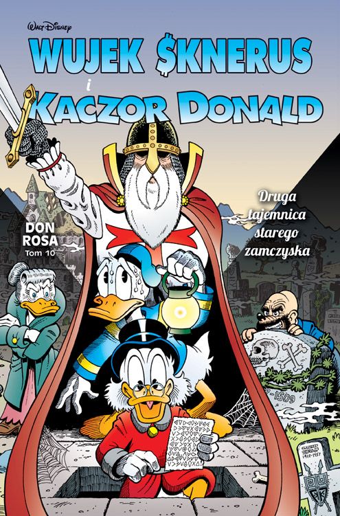 Wujek Sknerus i Kaczor Donald, tom 10 - okładka