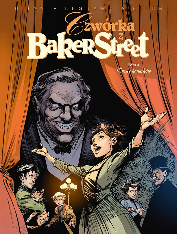 Czwórka z Baker Street, tom 9 - okładka